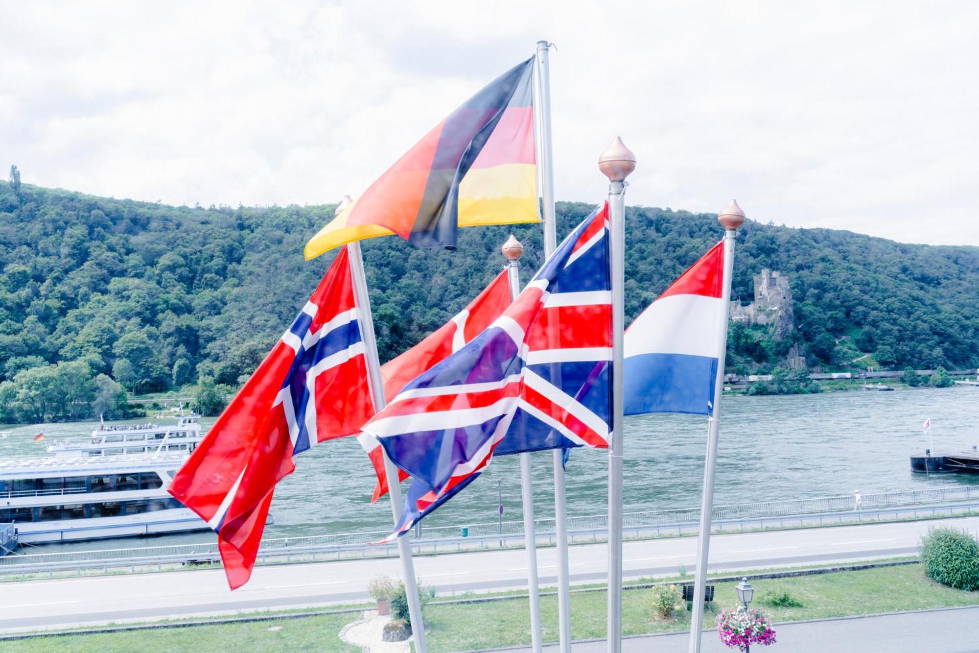 Hotel Unter Den Linden Rüdesheim am Rhein Esterno foto